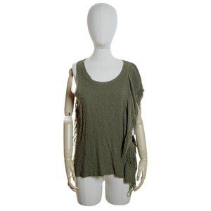 New Free People Distressed Tank Top Sweater